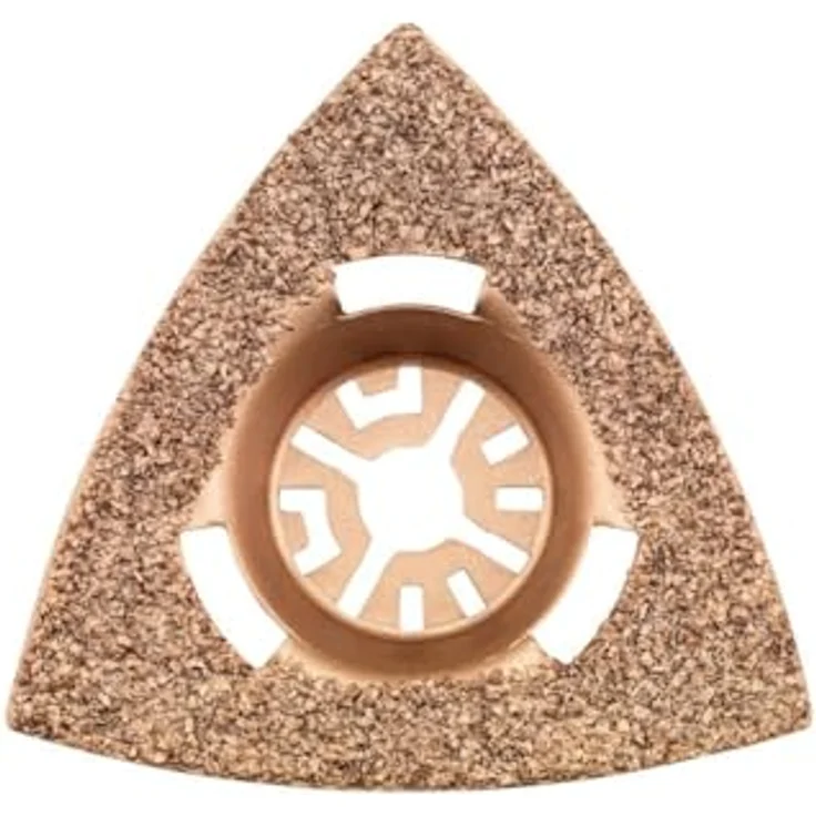 Metabo Dreieckschleifplatte "Classic", HM Fugen/Spachtel, 78 x 78 mm, leistungsstark und ideal für hohe Effizienz – Bild 1