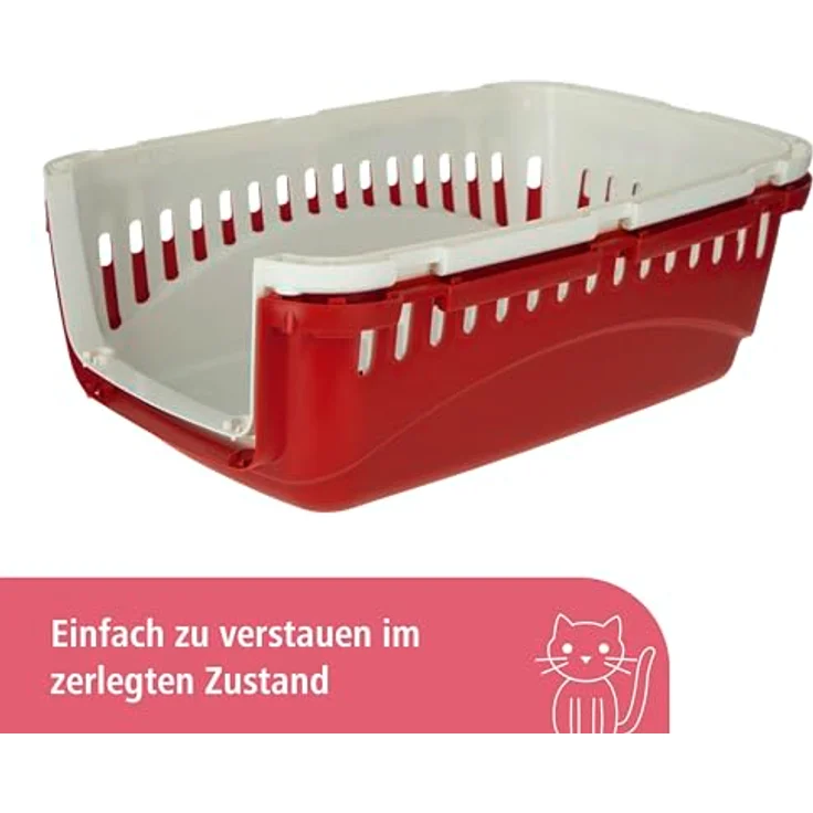 Kerbl Transportbox Expedion creme/bordeaux – Bild 3