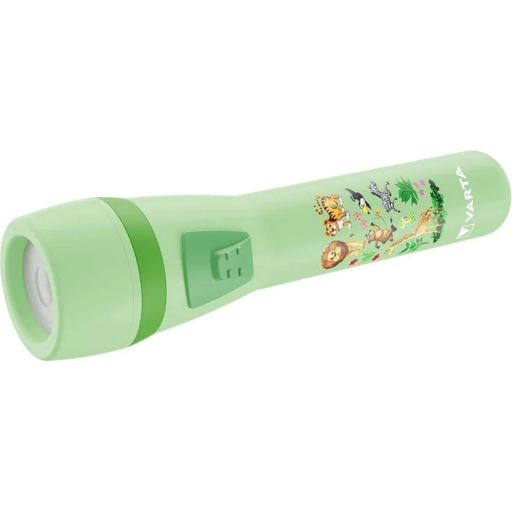 VARTA LED Taschenlampe Kids Flashlight 2AA, Niedliche Kindertaschenlampe mit hohem Sicherheitsstandard, bunt – Bild 1