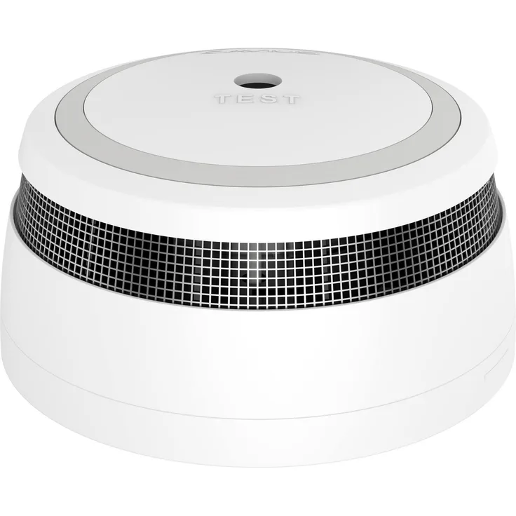 Gloria GLORIA Rauchmelder Cavius 2106 Rauchmelder, Drahtlos vernetzbar, fotoelektrisch mit 10 Jahren Garantie, weiß