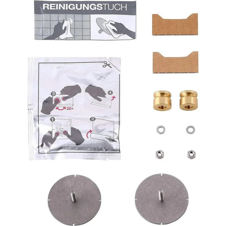 Keuco Brausegarnitur IXMO, Höhe 5.000 cm, Klebe-Set Typ 3 für Brause-Garnitur, -Stange, -Set IXMO_solo