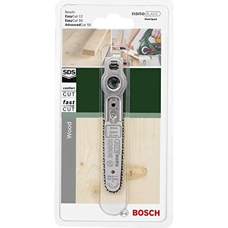 Bosch Sägeblatt Wood Speed 50 (mit NanoBlade Technologie für EasyCut 12, 50, AdvancedCut 18 und AdvancedCut 50) – Bild 2