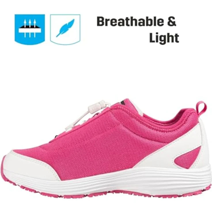 Oxypas Superlight Sneaker Maud, ultraleichter Arbeitsschuh mit rutschfester Sohle und atmungsaktivem Material, Extra breiter Zehenbereich – Bild 3