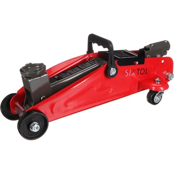 Sixtol Pojízdný hydraulický zvedák 2t nízkoprofilový SX Jack MINI 2T, Hochwertiger Mobil-Hydraulik-Wagenheber, 2t Tragfähigkeit, Flachprofil – Bild 2