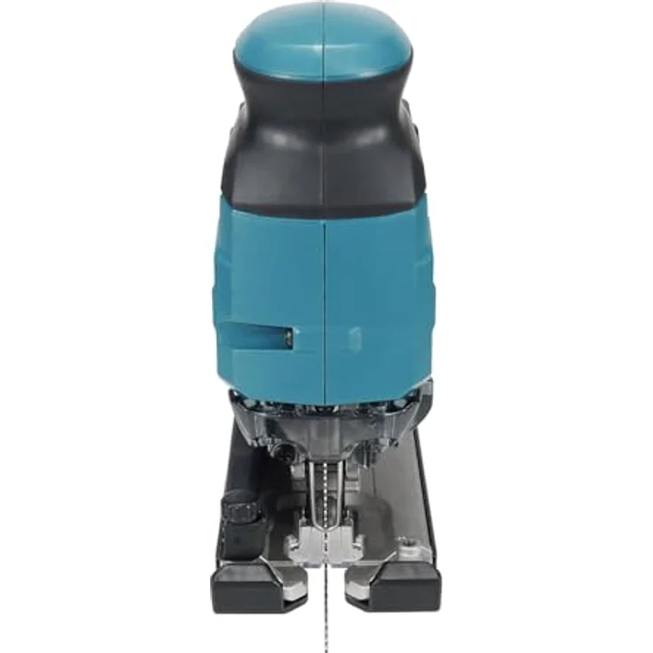 Makita JV001GD201 40 V Max Li-Ion XGT Brushless Stichsäge, 2 x 2,5 Ah Akkus, Ladegerät, im Makpac-Koffer, Bajonett-Schaft, Zwangsstaubabholung, max. Schnittleistung: Holz 135 mm, Stahl 10 mm, Aluminium 20 mm – Bild 4