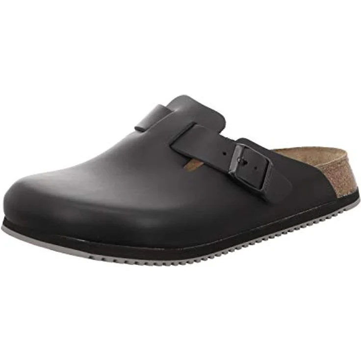Birkenstock BB129-41 Super Grip Professional Boston Rutschfeste Clogs | Schwarz | Größe 41EU / 7.5UK – Bild 1
