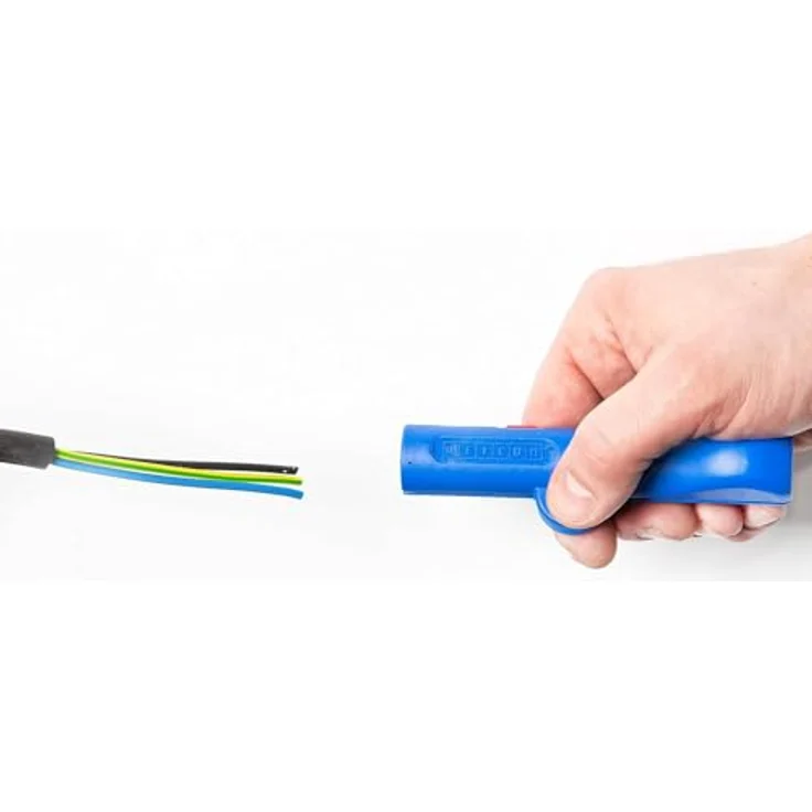 WEICON 52003013 Rundkabelstripper No.13 Classic ? Abisolierzange Rundkabel 8 ? 13 mm Ø, Blau-Rot, 120mm – Bild 10