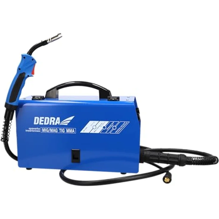 DEDRA Inverter-Schweißmaschine 200A IGBT MIG/MAG, WIG, MMA, HOT START, ANTI STICK, ARC FORCE, LCD-Display, kompakt und leicht – Bild 5