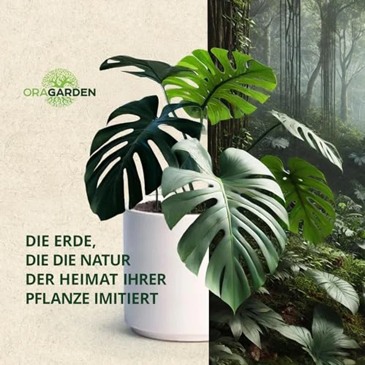 OraGarden Substrat Erde für Monstera, Blumenerde, Karnivorenerde Spezial Premium (9L) - Preisvergleich – Bild 8