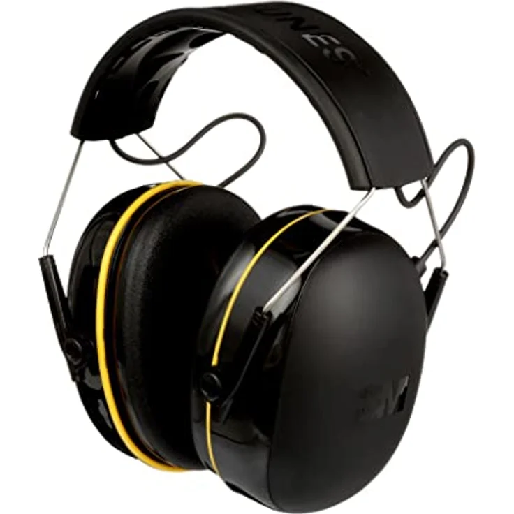 3M WorkTunes Connect 90543EC1, Kabelloser Gehörschutz mit Bluetooth®-Technologie, integriertes Mikrofon zum Telefonieren, Hi-Fi Klangqualität, Kapsel-Gehörschutz für laute Umgebungen (94-105 dB) – Bild 1