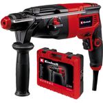 Einhell Bohrhammer TC-RH 620 4F, 220-240 V, max. 1250 U/min, 4 Funktionen: Bohren, Hammerbohren, Meißeln - Kompaktes Design für flexible Einsatzbereiche - Inklusive Transport- und Aufbewahrungskoffer E-Box - Preisvergleich