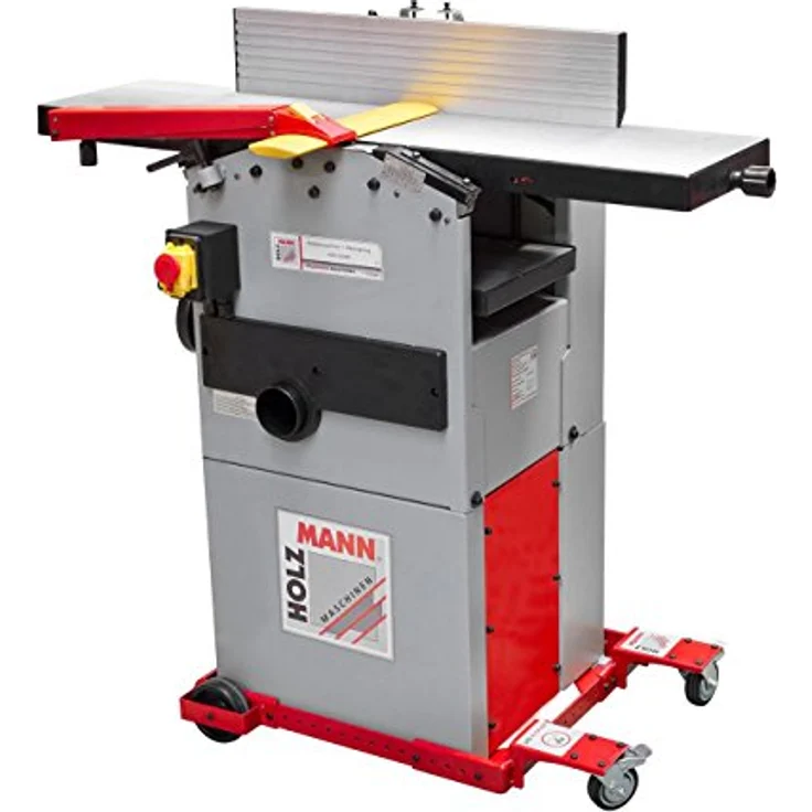 Holzmann Transportwagen, Fahreinrichtung mit 410 kg Tragkraft, rot und robust für Holz- und Metallbearbeitungsmaschinen – Bild 3