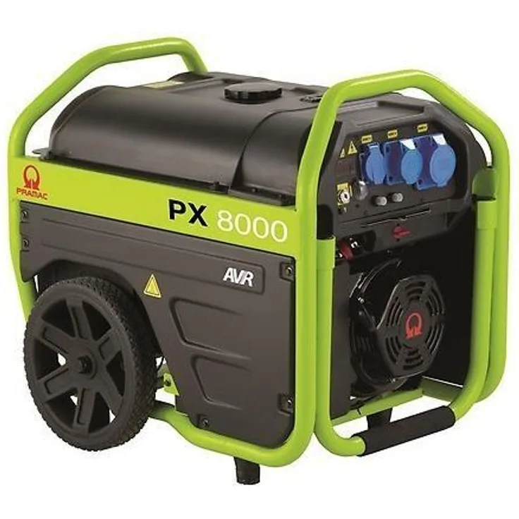 Pramac Stromerzeuger PX8000 3PH AVR, Benzin 230V/400V 1,5/5,0kVA, kompakt und effizient