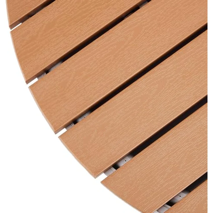 HOME DELUXE Gartendusche Bodendusche CALIA, Teak, bis zu 4 m Wasserfontänen, 18 Düsen, witterungsbeständige WPC-Bodenplatte – Bild 6