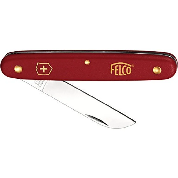 FELCO Okulier- und Schneidmesser (Klinge 57 mm, Messer für Rindenpfropfen / Schneiden von Stecklingen, roter Nylongriff) 3.90 50 – Bild 5