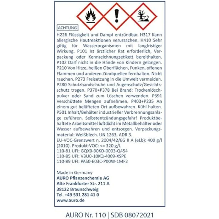 AURO Terrassenöl Classic Nr. 110-85 Bangkirai, 0,75 Liter – Bild 4