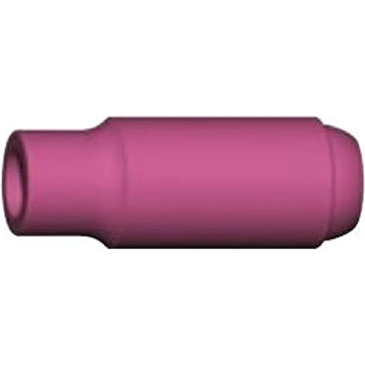 Abicor Binzel 701.0107 Keramik Gas Düse für ABITIG GRIP 17, 18 und 26, Standard Version, 47 mm Länge, 6,5 mm Durchmesser, Nr. 4 Größe, 10 Stück