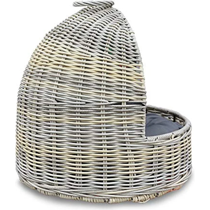 HABAU Katzenbett mit Kissen, tragbar, aus Polyethylen – Bild 2
