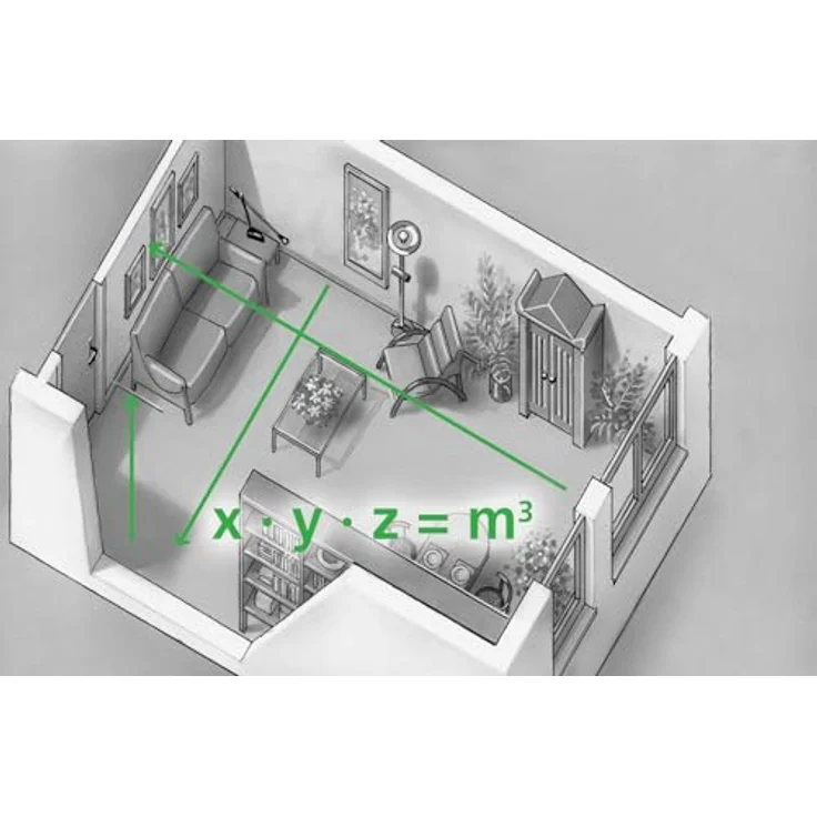 LASERLINER LaserRange-Master Gi4, Mini Laser-Entfernungsmesser bis 40 m mit Pythagoras-Funktion und grünem Laser – Bild 10