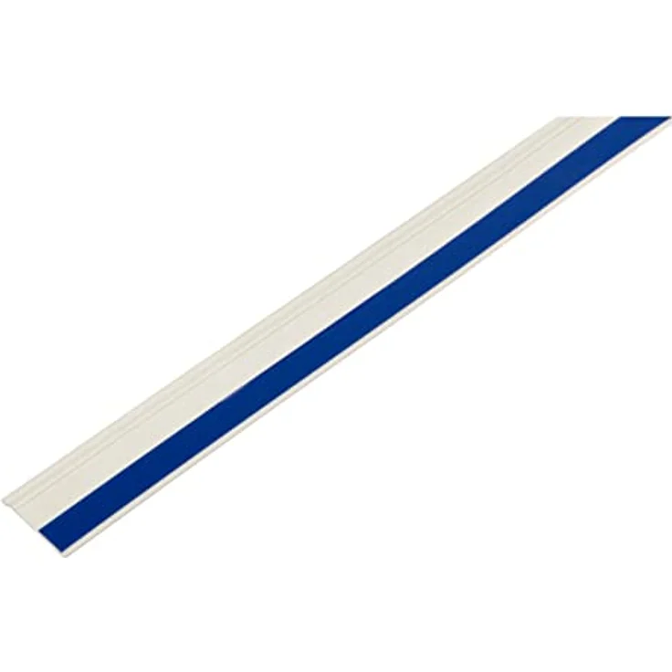 SCHELLENBERG PVC-Flachleiste, selbstklebend, 50 m, 3-5 cm Breite, Verblendung von Fugen und Übergängen in Weiß – Bild 1