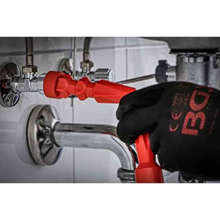 BGS 9599 Installationsschlüssel-Satz, 4-tlg. für WC-Sitz mit optimaler Hebelwirkung, für 6-10 mm Gewindestangen – Bild 2