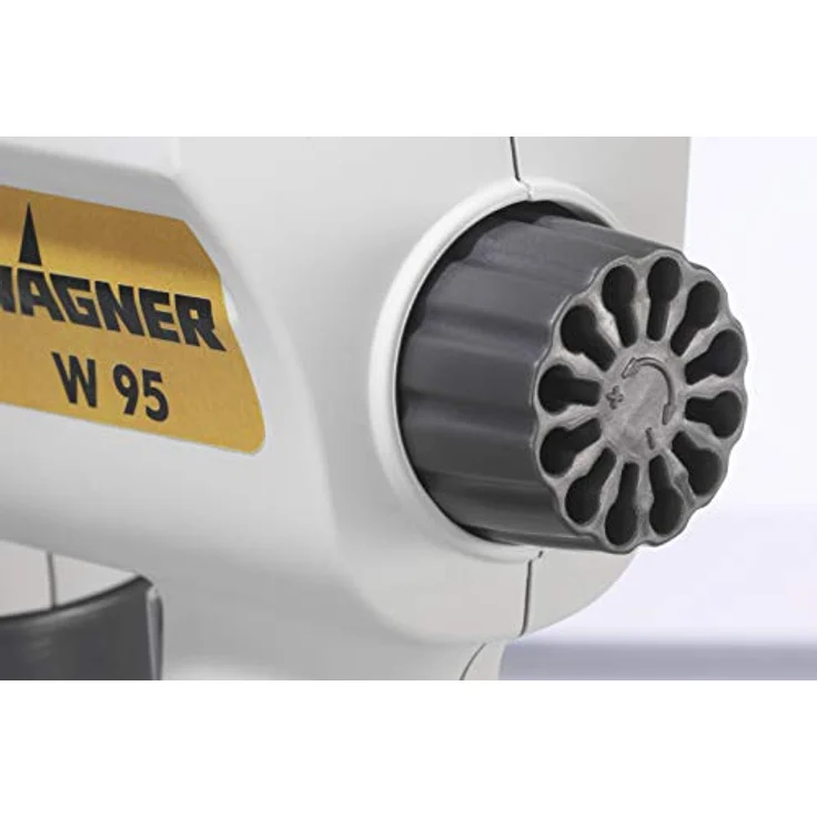 WAGNER Farbsprühsystem W 95 für lösemittelhaltige & wasserlösliche Farben im Innen- & Außenbereich, Behälter 600 ml, 10 m²-15 min, 70 W – Bild 2