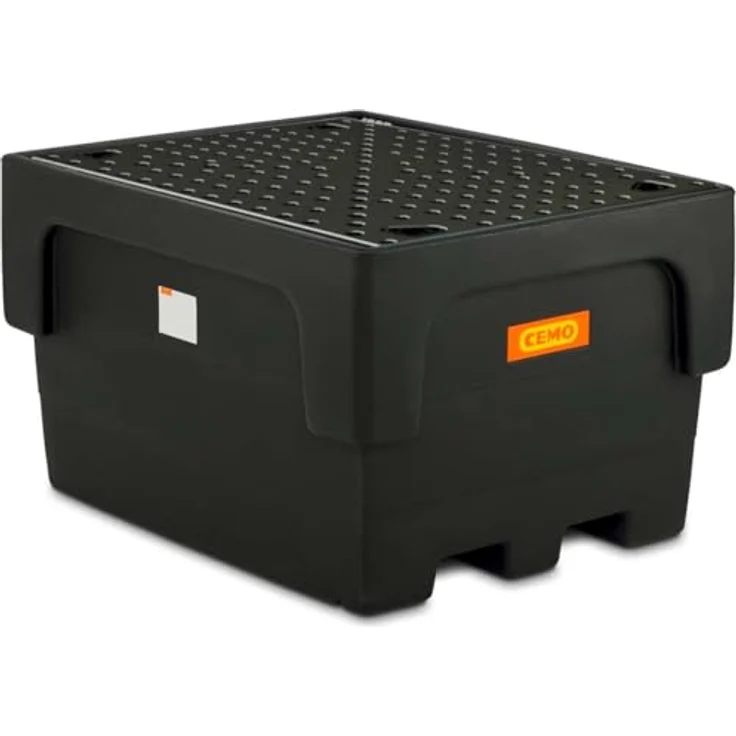 Cemo IBC-Auffangwanne "IBC" 1.100 l, PE, chemisch beständig, unterfahrbar, stapelbar, B x H x T: 146 x 88 x 117 cm – Bild 1