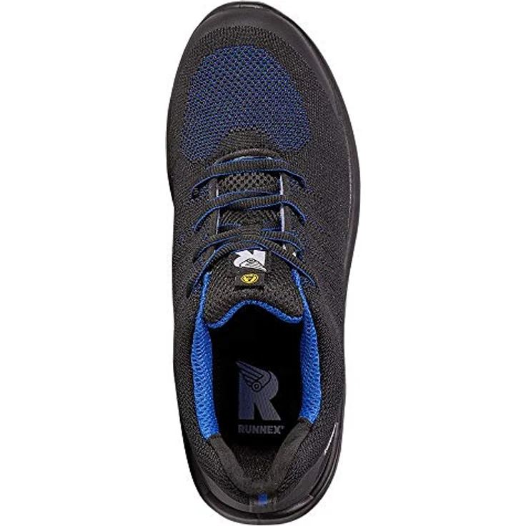 BIG Arbeitsschutz RUNNEX® S1P-ESD-Sicherheitshalbschuhe SportStar, modisch mit Stahl-Zehenschutzkappe und PU-Laufsohle, Größe 36-48 – Bild 4