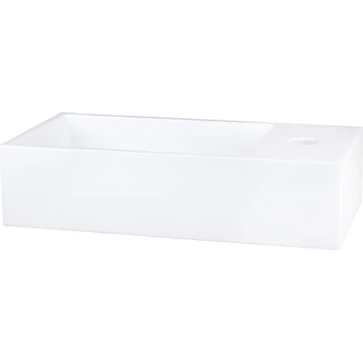 Differnz Waschschüssel Differenz Waschbecken Aufsatzwaschbecken - Kompakt und modern, Solid Surface – Bild 1