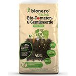 bionero® Bio-Tomaten-& Gemüseerde Fette Ernte 40 l Tomatenerde, torffrei, Gewächshauserde für Gemüsebeet
