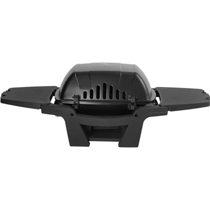 TAINO MAHTO Gasgrill klein Tischgrill Balkongrill Gas 2 Brenner Schwarz – Bild 4