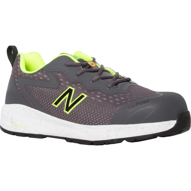 New Balance Low Shoe ESD Logic, Sicherheitsschuhe in grau, Größe 46,5, wasserabweisend und komfortabel