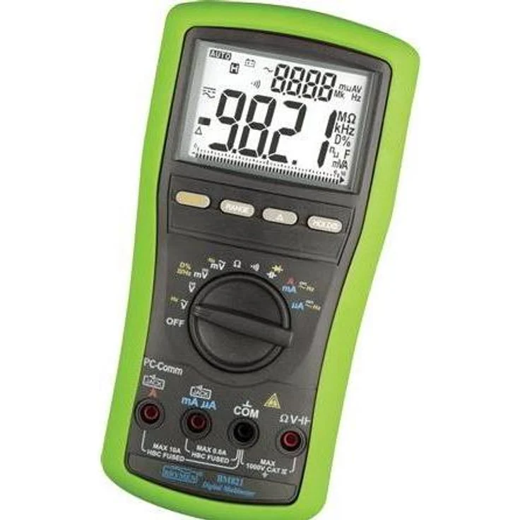 Elma Instruments BM 821 Multimeter mit PC-Kommunikation, KAT IV 1000V, präzise Messungen