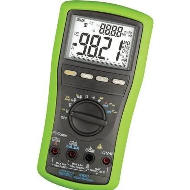 Elma Instruments BM 821 Multimeter mit PC-Kommunikation, KAT IV 1000V, präzise Messungen