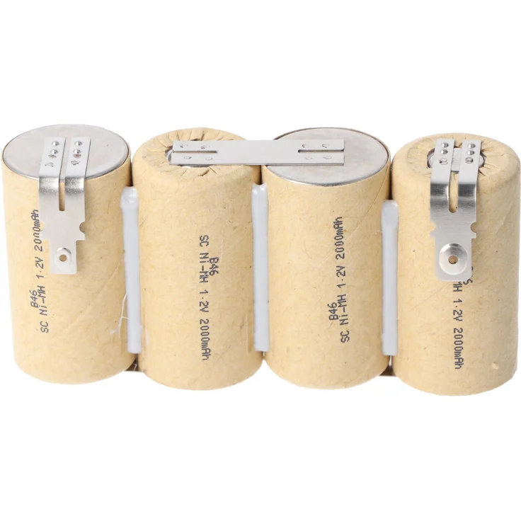 AccuCell Vileda Ultramat Electro System Nachbau Akku, 4,8 Volt, 2000mAh, NiMH