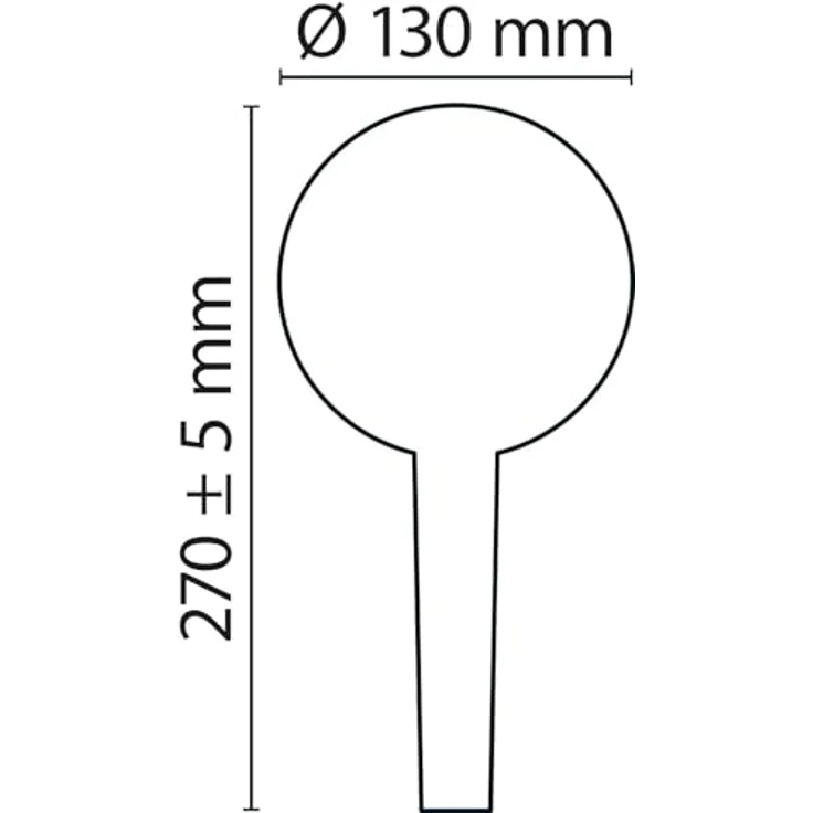 SCHÖNER WOHNEN-Kollektion Handbrause GLAIA, wassersparender Duschkopf rund in Chrom, 3 Strahlarten, Industrial Design – Bild 5