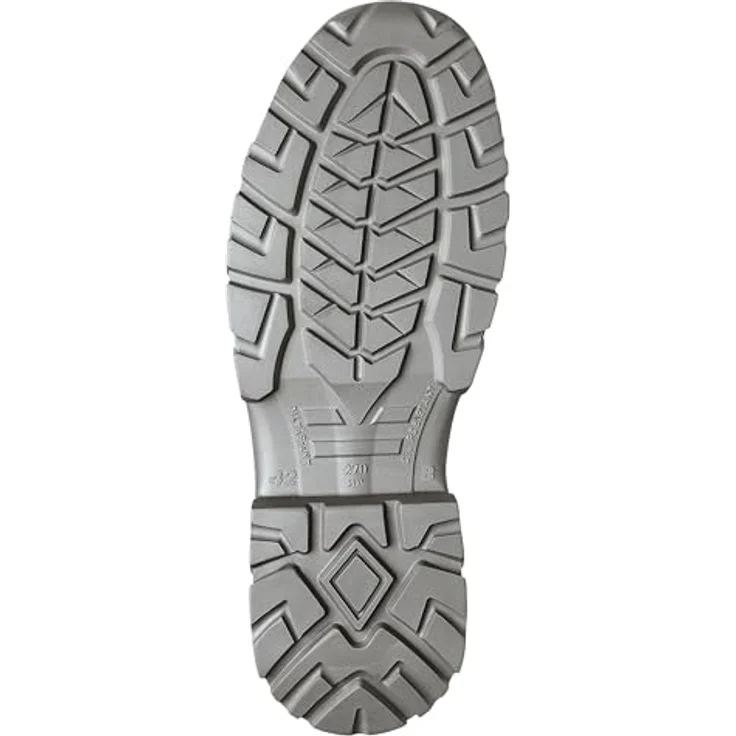 U-POWER Sicherheitshalbschuh TUDOR S1P SRC, Veloursleder, Stahlkappe, rutschhemmende Sohle, Größe 42 – Bild 5