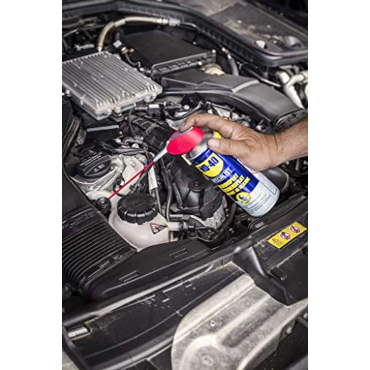 WD-40 Silikonspray 'Specialist', farbloses Hochleistungs-Silikonspray, 300 ml, wasserabweisend und feuchtigkeitsgeschützt, geeignet für Metall, Kunststoff und Gummi – Bild 6