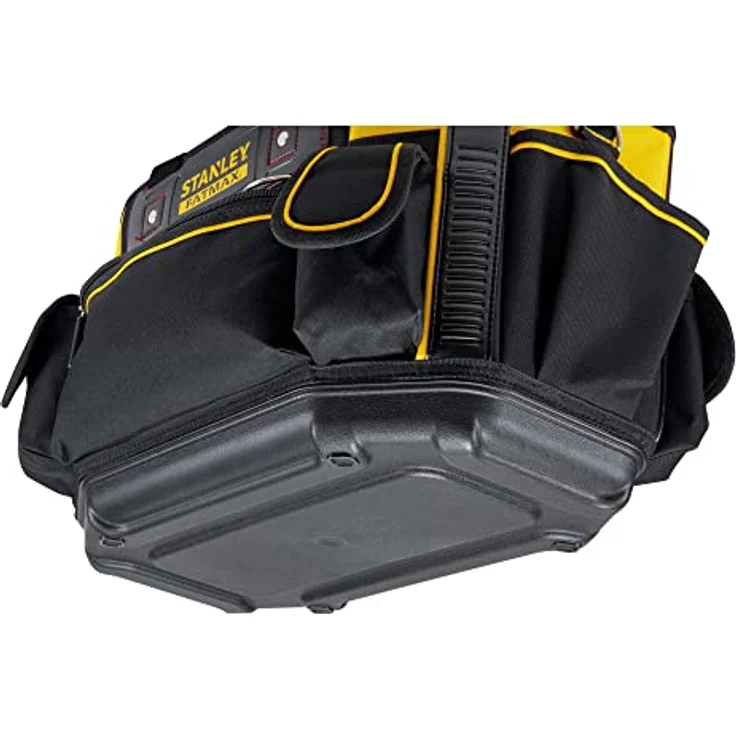 Stanley FatMax Werkzeugtasche - Werkzeugbeutel (50x33x31cm, mit runder Öffnung, formstabile Konstruktion, leicht zugängliche Fächer, ergonomischer Handgriff) FMST1-70749 – Bild 2