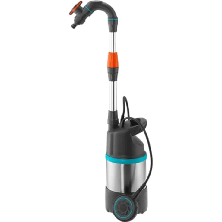 Gardena Regenfasspumpe Gardena 4700/2 inox 1764-20, 550 W Tiefbrunnenpumpe – Bild 2
