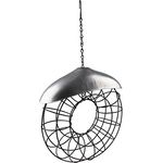 Windhager Meisenknödelhalter Friends, Vogelfutterstation, Meisenfutterspender, Meisenknödelsäule, Futtersäule, Vogelfutterspender für 8-10 Meisenknödel, 05047, anthrazit