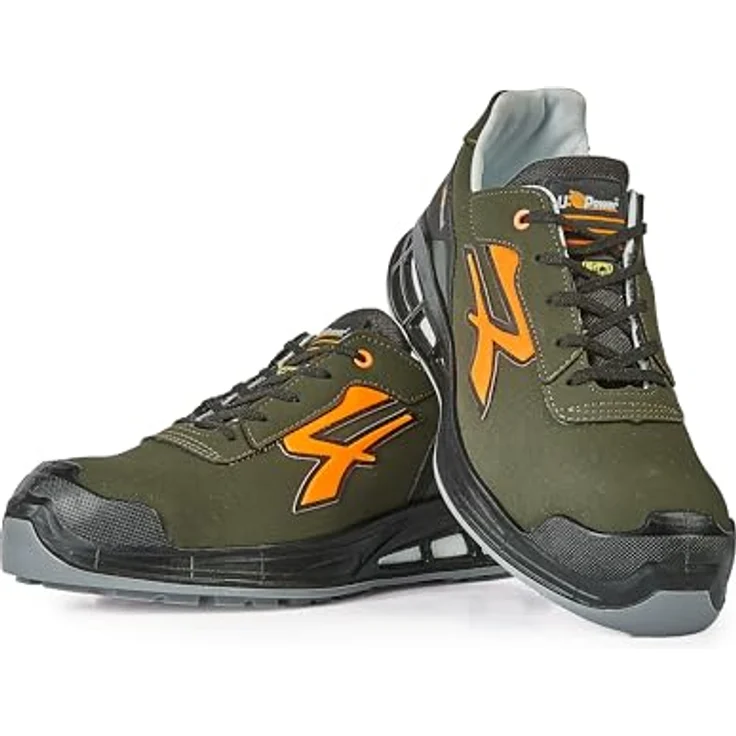 U-POWER Sicherheitshalbschuh XENO ESD S3 CI SRC, wasserabweisendes Mikrofaser-Obermaterial, Größe 43, schwarz – Bild 4