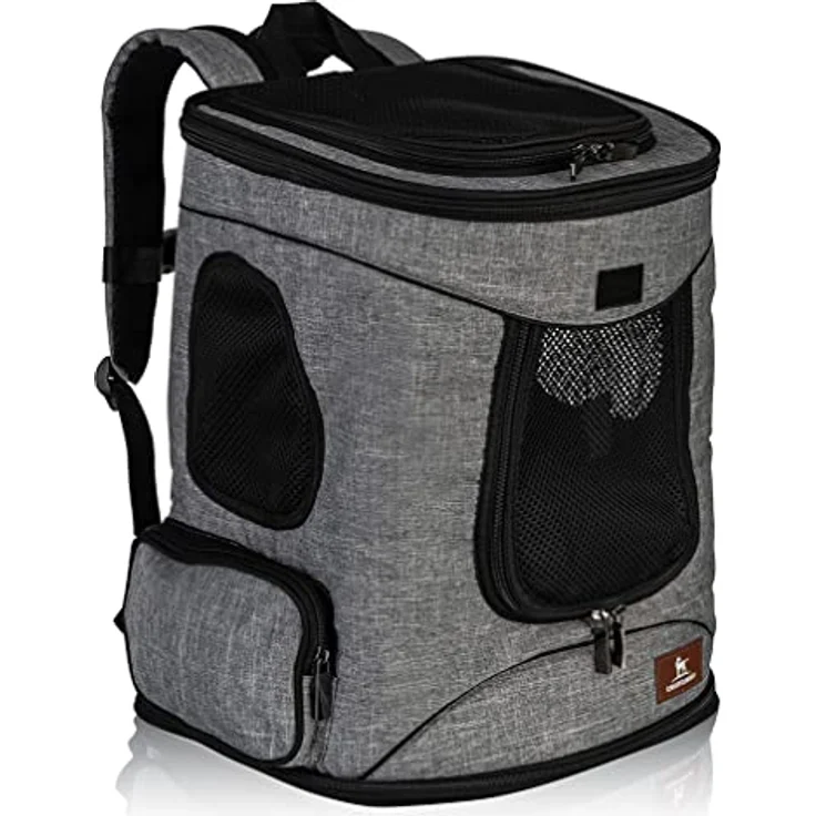 Knuffelwuff Hunderucksack faltbar 34x30x43cm, Rucksack – Bild 1