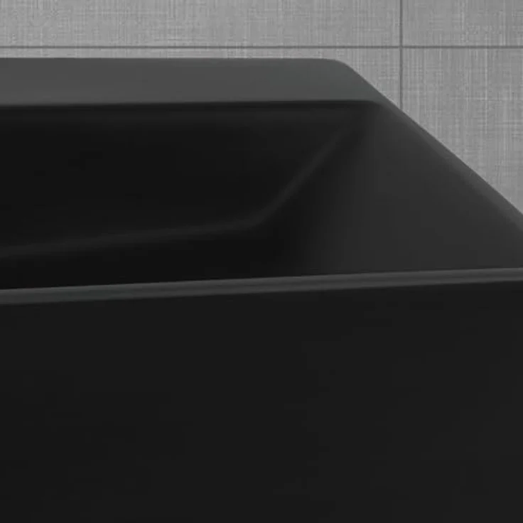 ML-Design Waschbecken Rechteckig 510x360x130 mm Schwarz aus Keramik ML-Design – Bild 7
