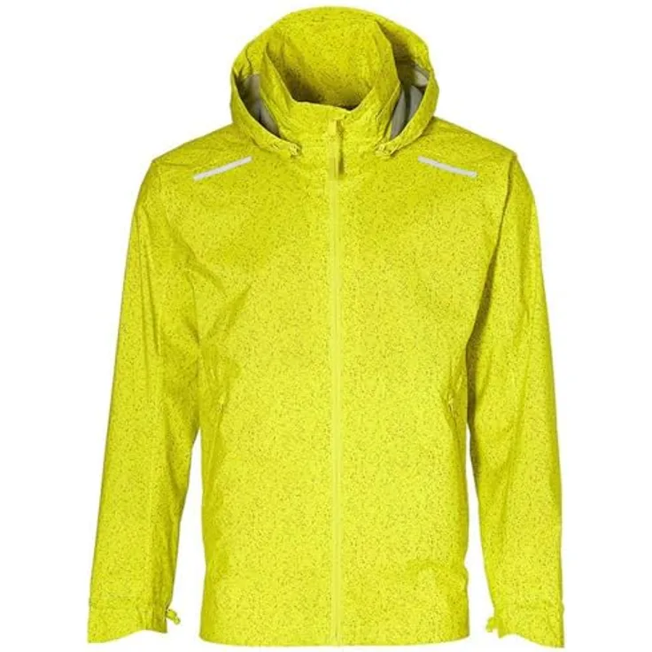 Basil Skane, Herren Velojacke, High Visibility, 360-Grad-Reflexion, wasserdicht, atmungsaktiv, neongelb, XL