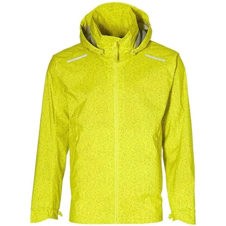 Basil Skane, Herren Velojacke, High Visibility, 360-Grad-Reflexion, wasserdicht, atmungsaktiv, neongelb, XL – Bild 1