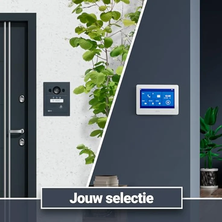 Goliath Intercom Goliath Basic Line 2-Draht Video-Türsprechanlage, FullHD mit App-Anbindung, Weiß/Anthrazit, erweiterbar – Bild 4