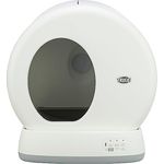 TRIXIE selbstreinigende Katzentoilette 53 x 55,5 x 52 cm – für anhaltende Sauberkeit – praktisches, elektrisches Katzenklo für Katzen ab 1,5 kg / 4 Monaten – leise & sicher - 40040