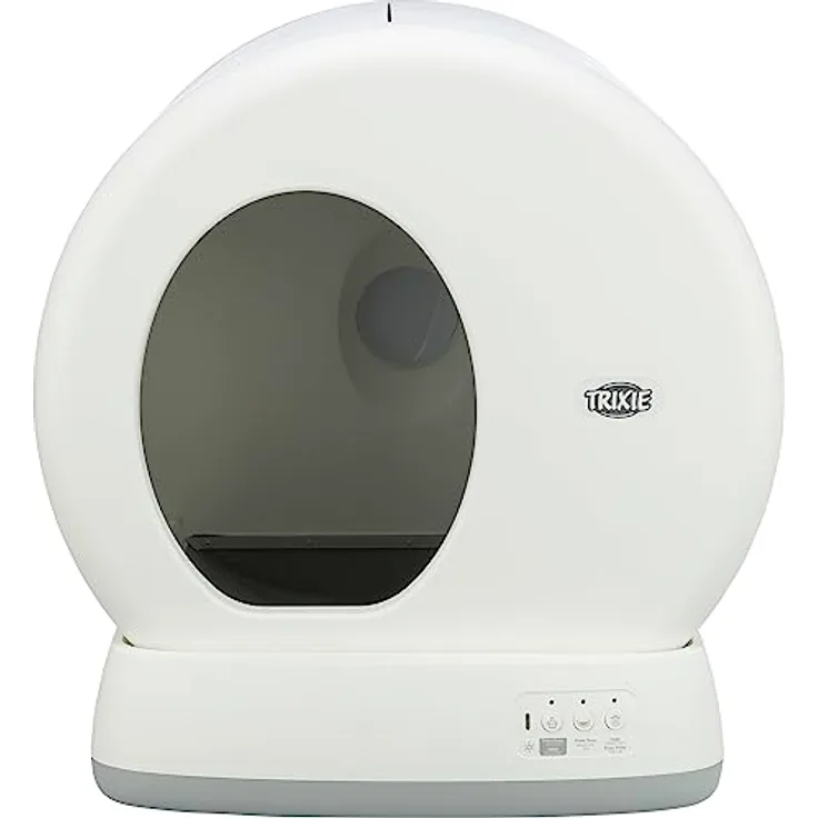 TRIXIE selbstreinigende Katzentoilette 53 x 55,5 x 52 cm – für anhaltende Sauberkeit – praktisches, elektrisches Katzenklo für Katzen ab 1,5 kg / 4 Monaten – leise & sicher - 40040