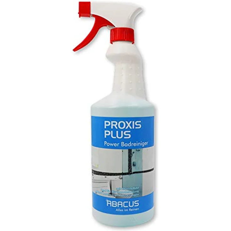 Badreiniger, Sanitärreiniger, gebrauchsfertig für Bad, Dusche und WC - ABACUS Badreiniger Power 750 ml (4335) – Bild 1